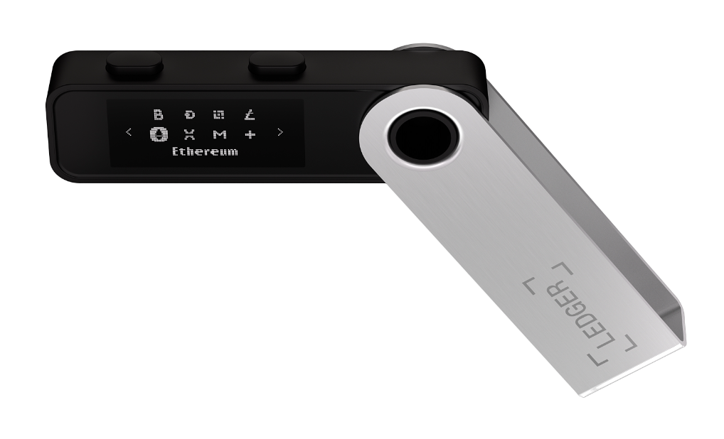 A Ledger Nano S Plus hardware signer